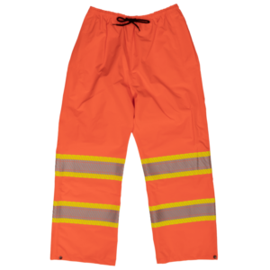 Hi-Vis Packable Safety Rain Pant SP02