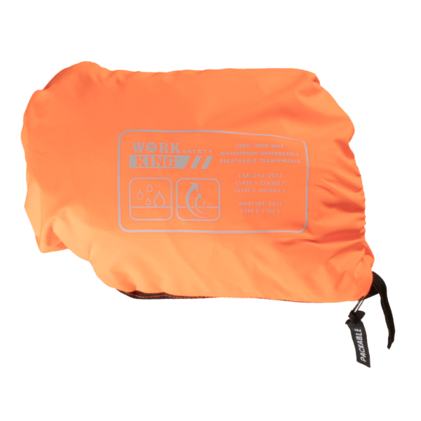 Hi-Vis Packable Safety Rain Pant SP02 - Image 7