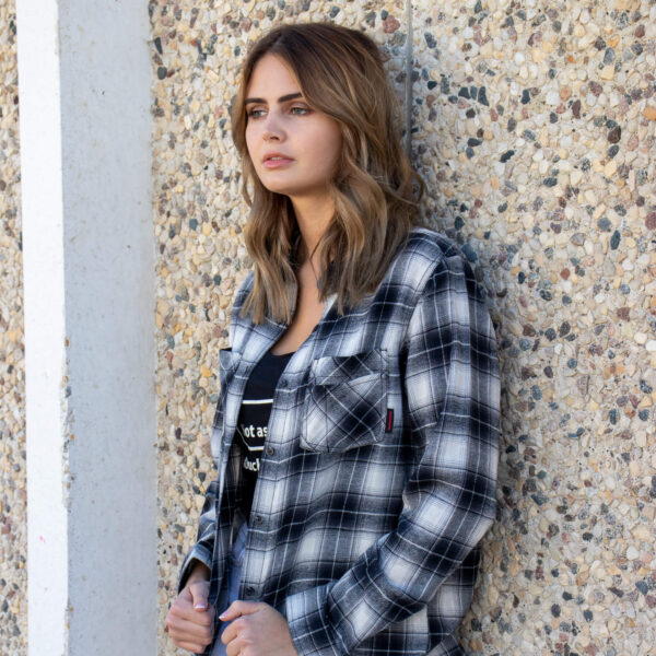Women’s Flannel Shirt WS10 - Image 7