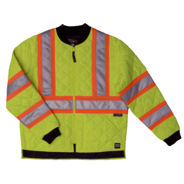 Quilted Safety Jacket S432 - Image 3
