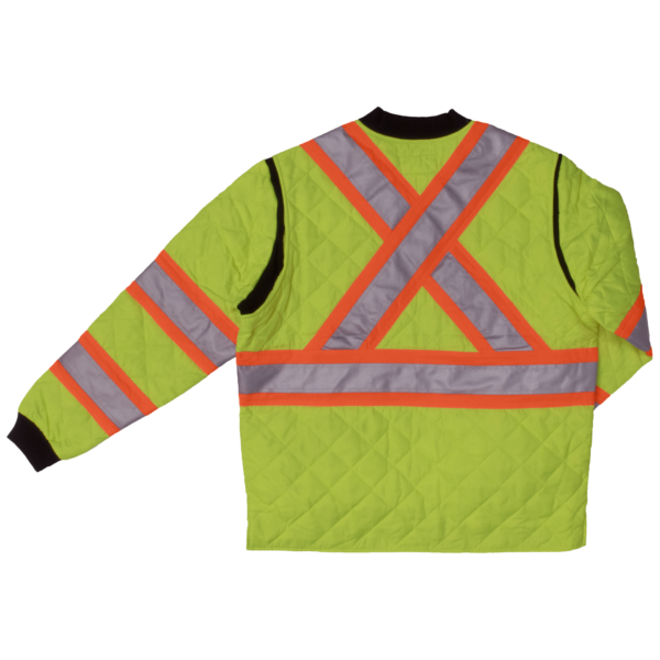 Quilted Safety Jacket S432 - Image 4