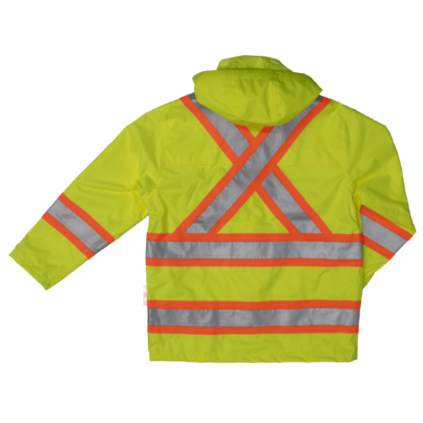 Safety Rain Jacket S372 - Image 2