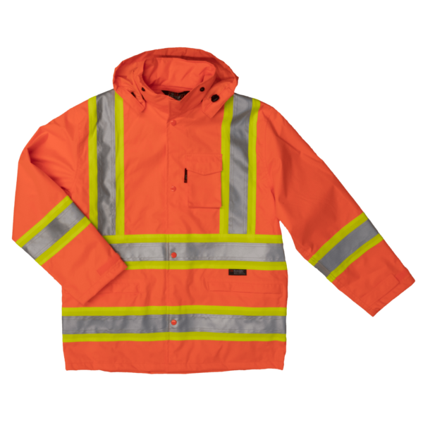 Safety Rain Jacket S372 - Image 6