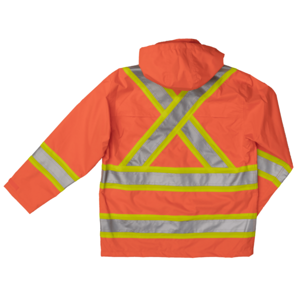 Safety Rain Jacket S372 - Image 5