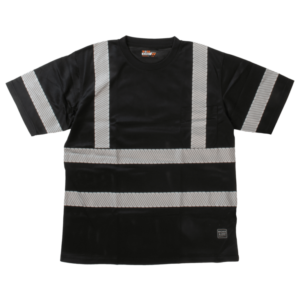 S/S Safety T-Shirt with Segmented Stripes ST07