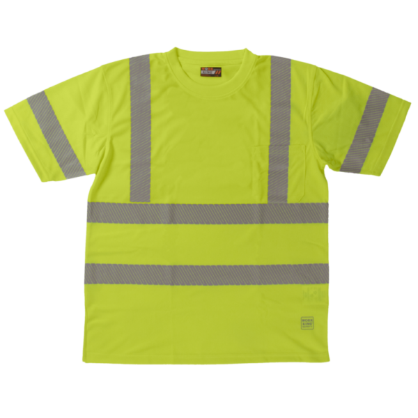 S/S Safety T-Shirt with Segmented Stripes ST07 - Image 3