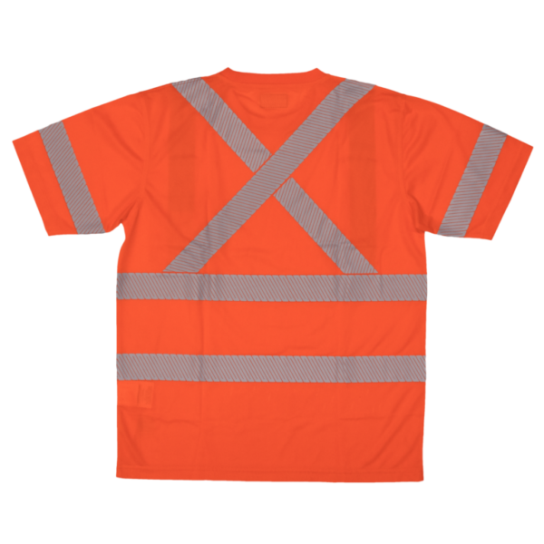 S/S Safety T-Shirt with Segmented Stripes ST07 - Image 6