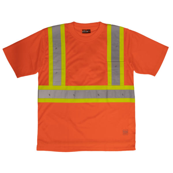 S/S Safety T-Shirt with Pocket S392