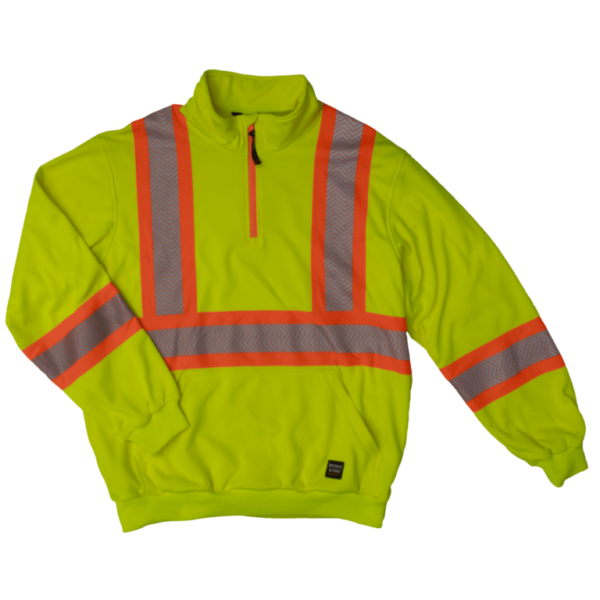 1/4 Zip Safety Pullover SJ19 - Image 3