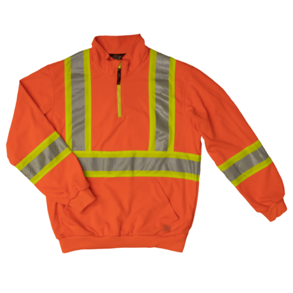 1/4 Zip Safety Pullover SJ19 - Image 5