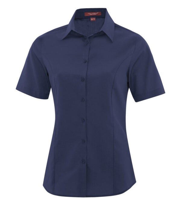 EVERYDAY SHORT SLEEVE LADIES' WOVEN SHIRT. L6021 - Image 8