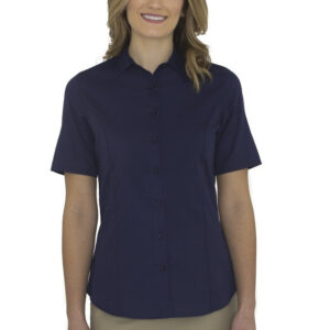 EVERYDAY SHORT SLEEVE LADIES' WOVEN SHIRT. L6021