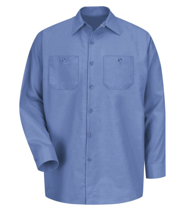 Industrial Work Shirt - Long Sleeves - Red Kap SP14 - Image 3