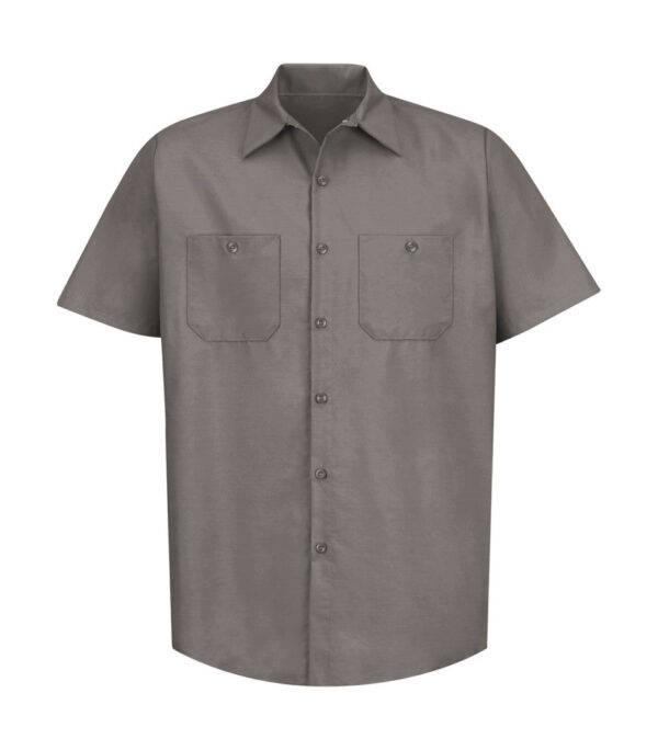 Industrial Work Shirt - Short Sleeves - Red Kap SP20 - Image 2