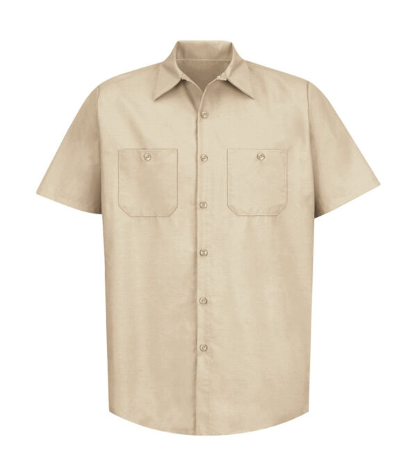Industrial Work Shirt - Short Sleeves - Red Kap SP20 - Image 5